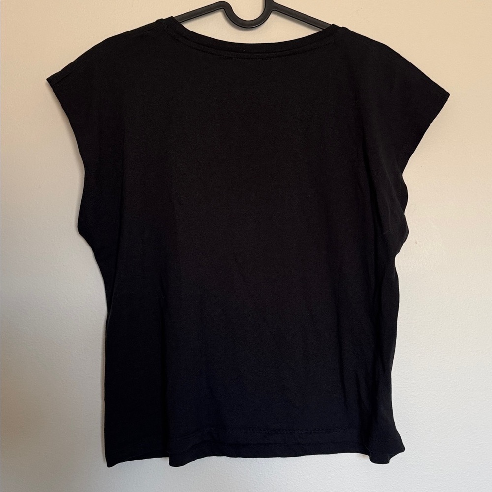 Black Sequin Top Small - Picture 4 of 8
